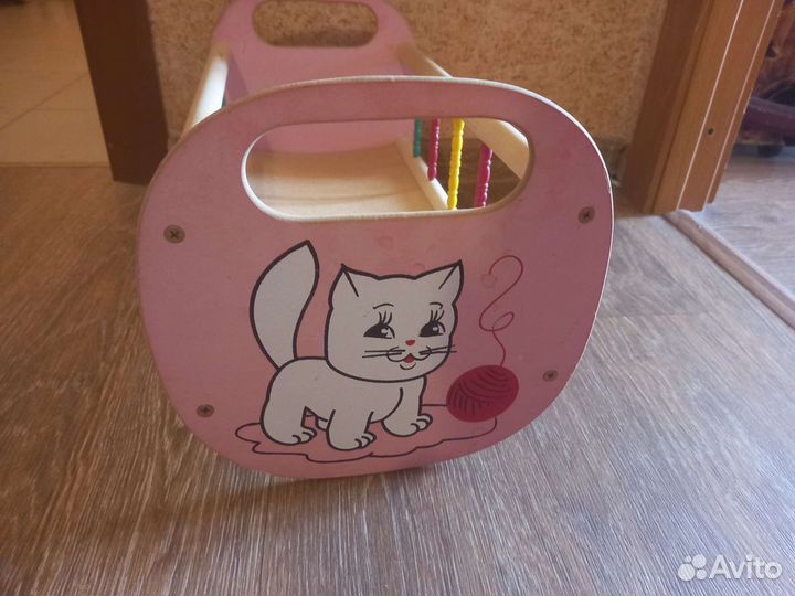 Кроватка детская деревянная