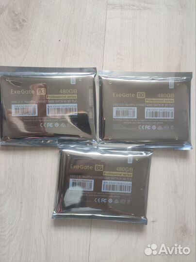 Новые ssd 480gb