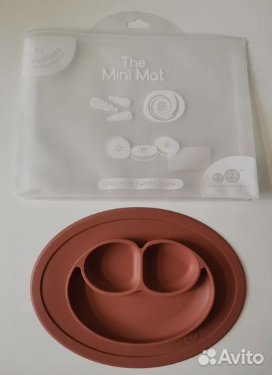 Силиконовая тарелка детская Ezpz The Mini Mat
