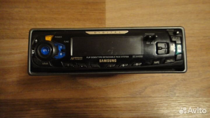 Автомагнитола samsung + панель для автомагнитолы