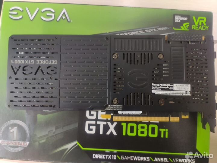 Видеокарта evga GeForce GTX 1080 Ti SC2 gaming