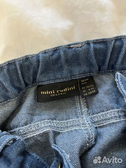 Джинсы mini rodini