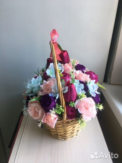 Корзинка Летняя композиция