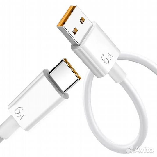 Кабель для зарядки микро USB - USB Type C, 1 м