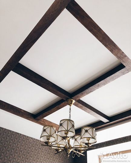 Декоративная деревянная рейка