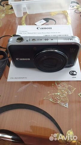 Компактный фотоаппарат canon powershot