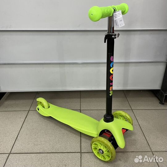 Самокат детский трехколесный до 20кг