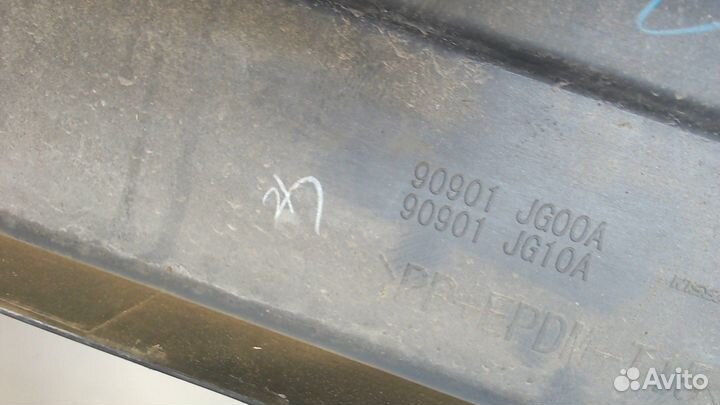 Накладка под номер Nissan X-Trail (T31), 2007