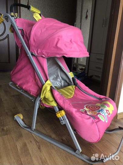 Коляска санки