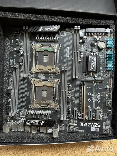 Материнская плата lga 2011 v3 dual x99 szmz