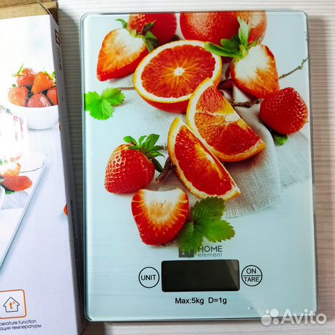 Весы кухонные электронные новые