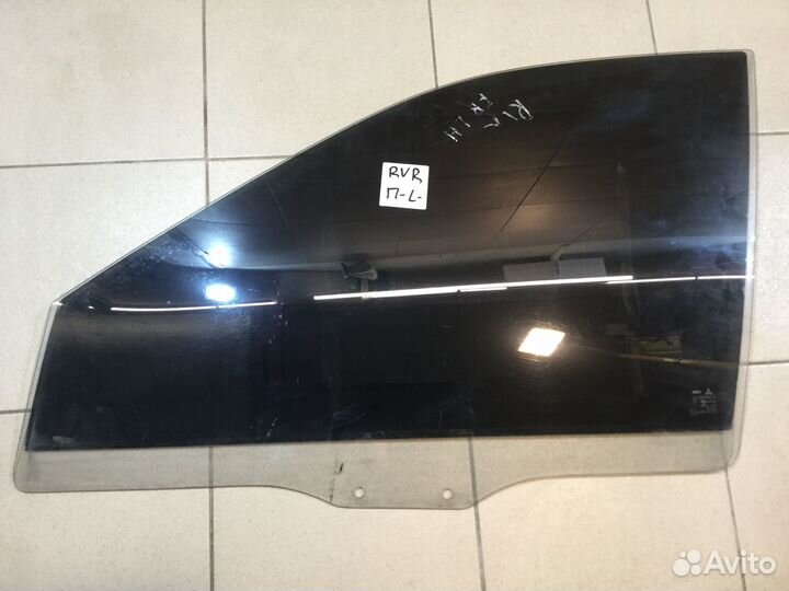 Стекло двери передней левой Митсубиси RVR