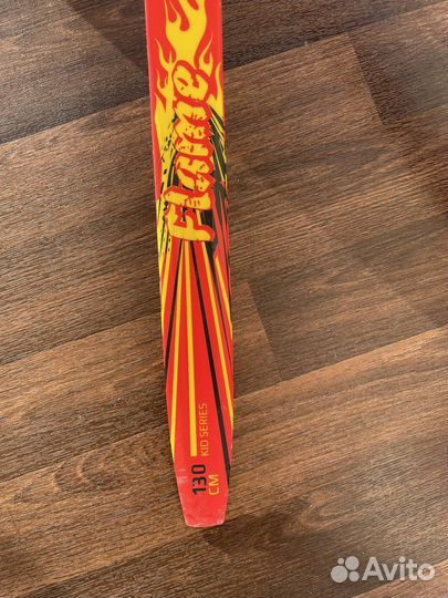 Лыжи беговые 130 см с ботинками 31 размер