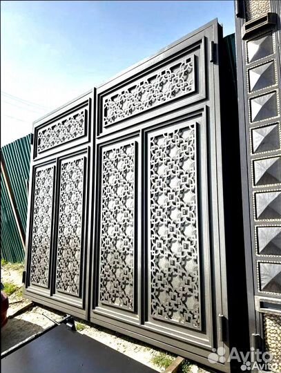 Ворота в Хасавюрте в совершенно новом дизайне