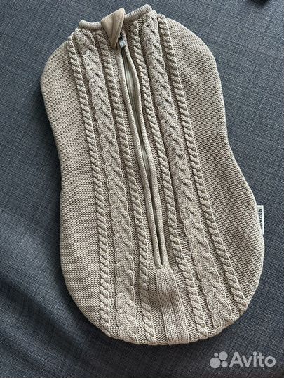 Кокон для новорожденных loomknits