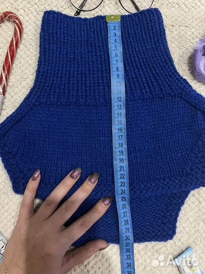 Манишка ручной работы