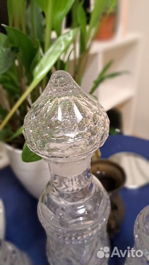 Редкость. Графины, хрустальДятьково, СССР