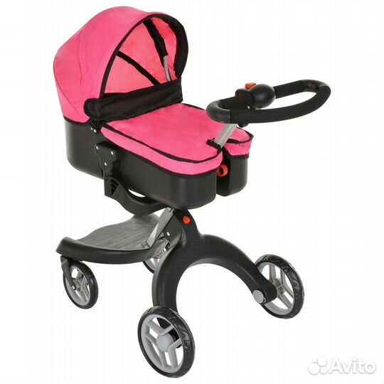 Кукольная коляска Pituso Coral/Коралл новая