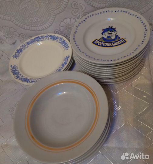 Тарелки и лафитник