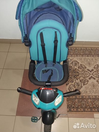 Велосипед с ручкой