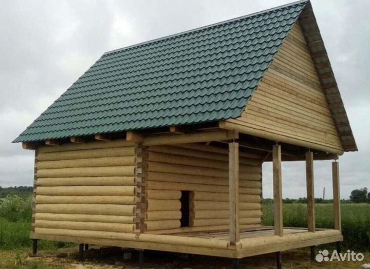 Дома дачи бани срубы строительство