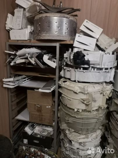 Баки, корпус, грузы, запчасти стиральной машины
