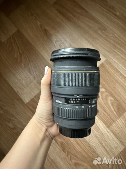 Sigma 24 70 ex dg macro canon