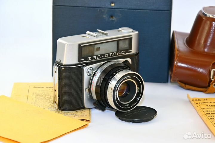 Фэд-Атлас редкий дальномерный фотоаппарат СССР