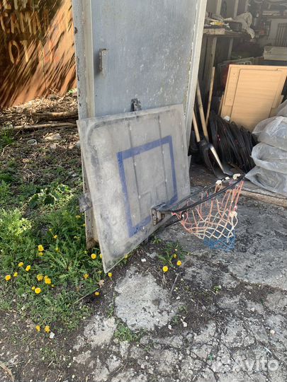 Баскетбольное кольцо со щитом