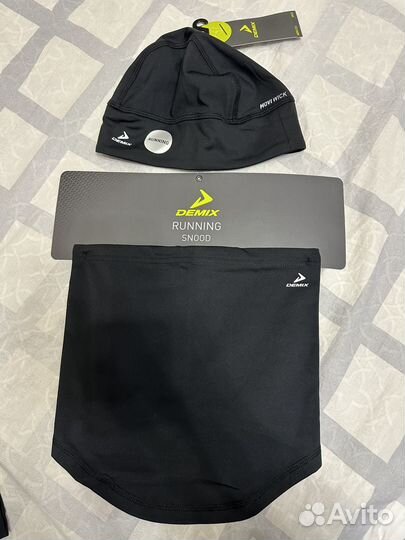 Беговая шапка и бафф Demix