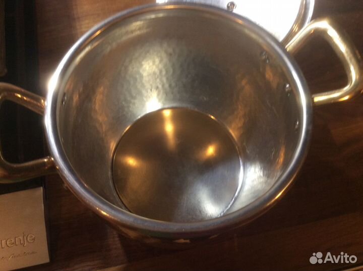 Кастрюля новая ruffoni history 3,1/2 qt (3,5 л)