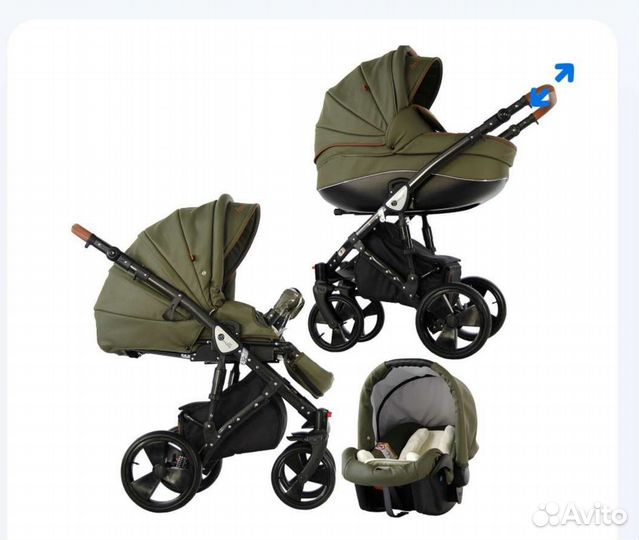Детская коляска 3 в 1 Sevillababy Ravento Eco