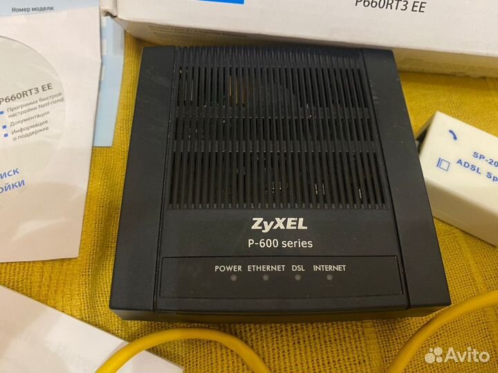 Модем adsl2+ zyxel