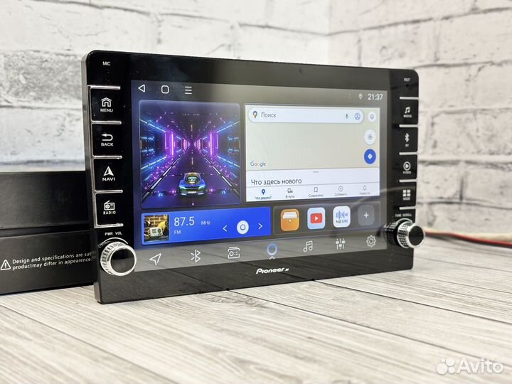 Магнитола pioneer 6/128 с крутилкой и Сим топ