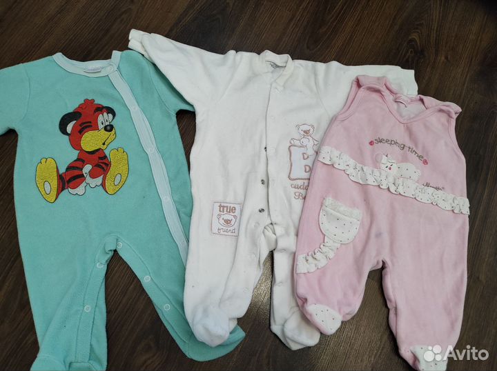 Детские вещи пакетом 56-80