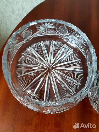 Хрустальная конфетница,салатницы СССР