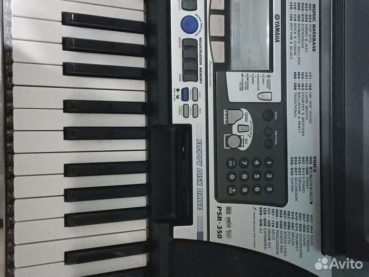 Синтезатор yamaha psr-350