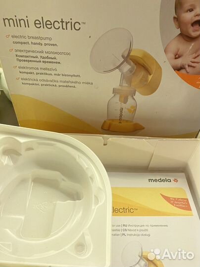 Молокоотсос электрический medela mini electric