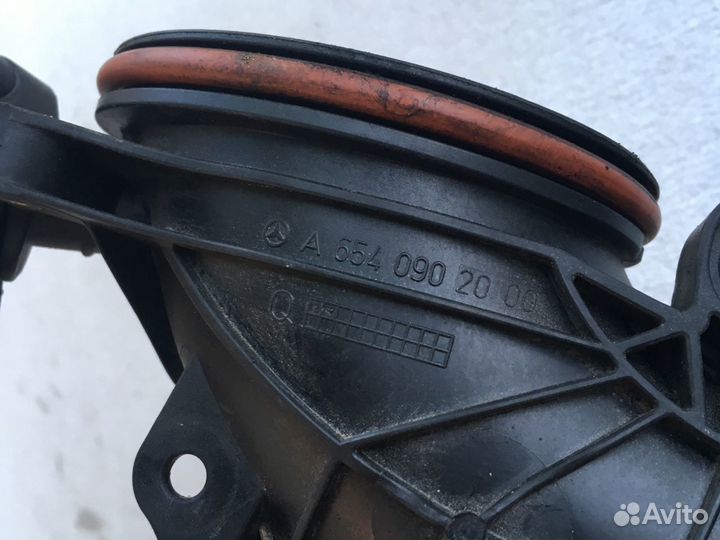 Патрубок Интеркуллера A6540902000 om654