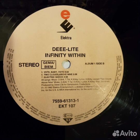 Deee-Lite - Infinity Whithin 1992 винил