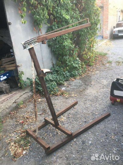 Кран гаражный гусь бу