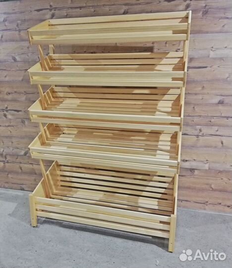 Торговый стеллаж хлебный в наличии