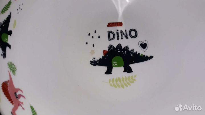 Набор Динозавры детской посуды новый