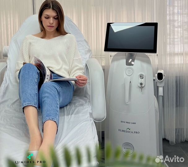 Аппарат для эпиляции Lumines Макс’Плюс 2000 Вт