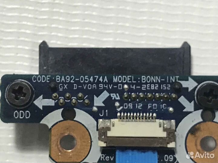 Плата ODD для Samsung R520