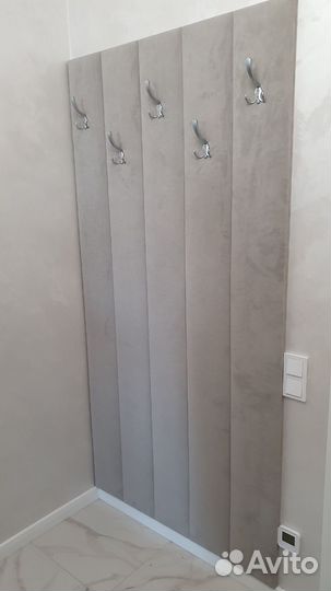 Стеновая панель прямая в прихожую 