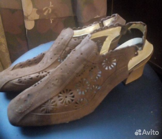 Босоножки женские кожа