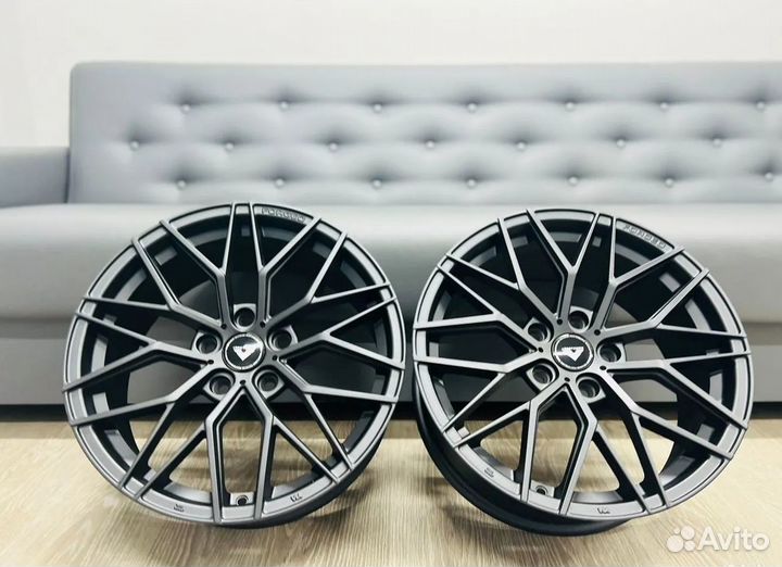Диски VFF107 Carbon+Gray R17 5*114.3 на Mazda Kia