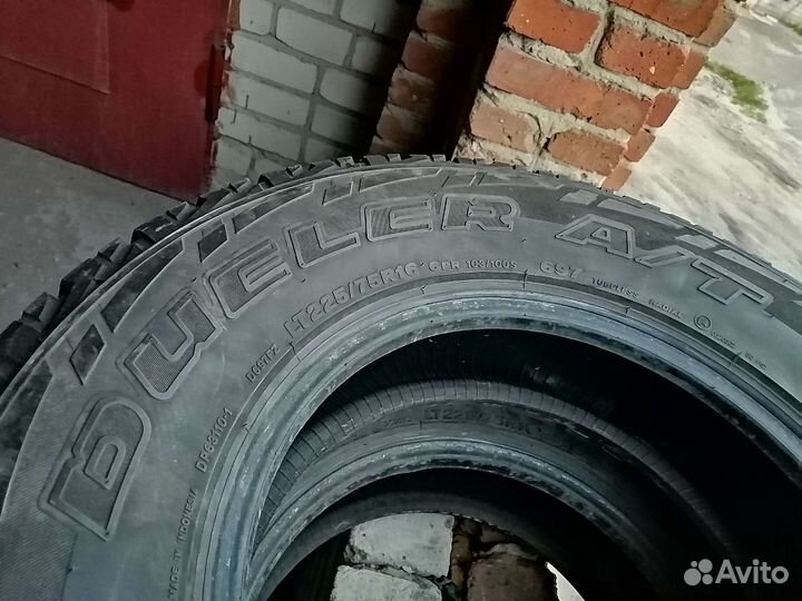 Bridgestone Dueler A/T 225/75 R16 100S