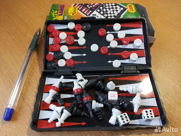 Мини шахматы 3в1